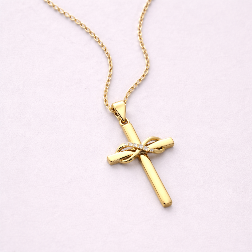 Faith Bound Necklace - Gold