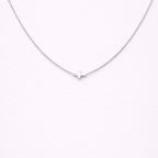 Grace Cross Necklace - Silver